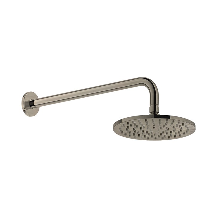 Gessi Верхний душ, подвесной, поворотная, с защитой от известкового налёта, Emporio shower, 47382#149 цвет: finox brushed nickel