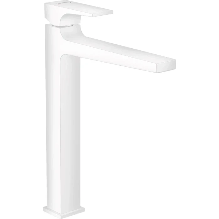 Hansgrohe смеситель для раковины с донным клапаном, Metropol, белый арт. 32512700