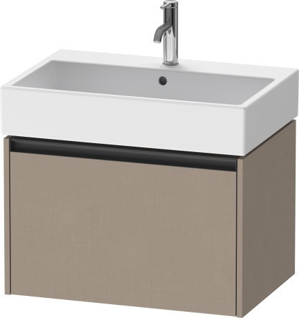 Duravit тумба подвесная под раковину 460 мм х 684 мм х 440 мм, ketho.2, k25076075750000 цвет: лён
