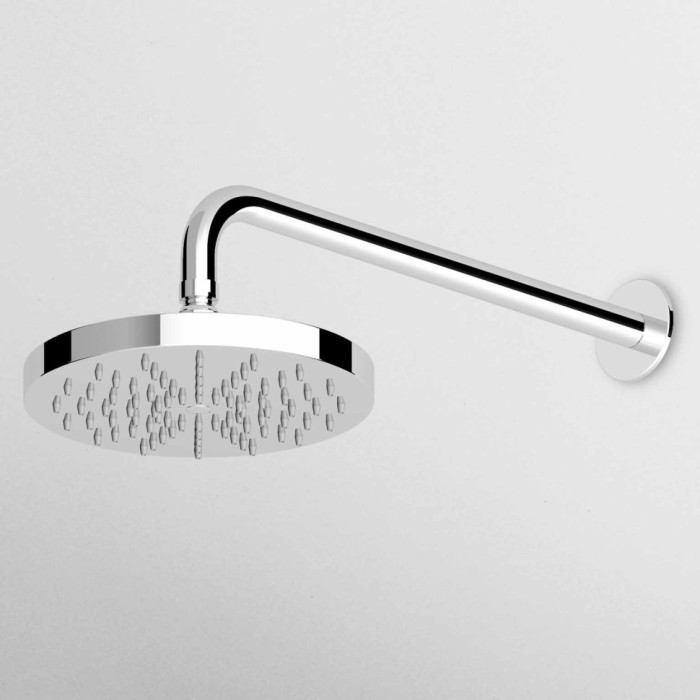 Zucchetti держатель верхнего душа, l.35см, настенный, delfi, хром арт. z93027