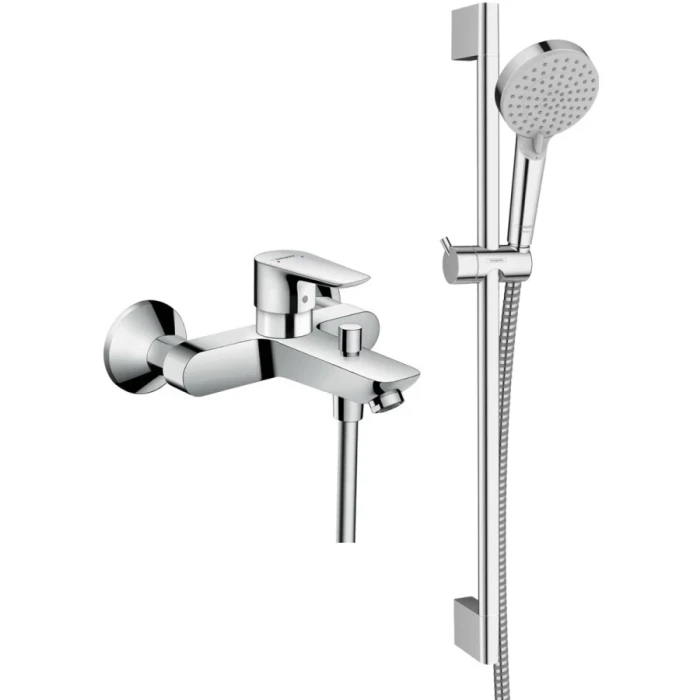Hansgrohe смеситель для ванны, Talis E, хром арт. SET/71740000/26275000