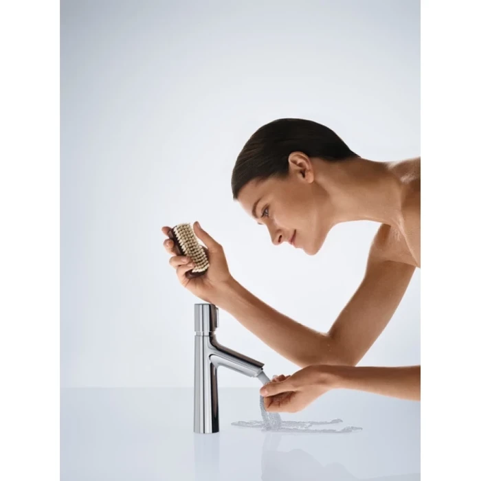 Hansgrohe смеситель для раковины 100 без донного клапана, Talis Select S, хром арт. 72043000
