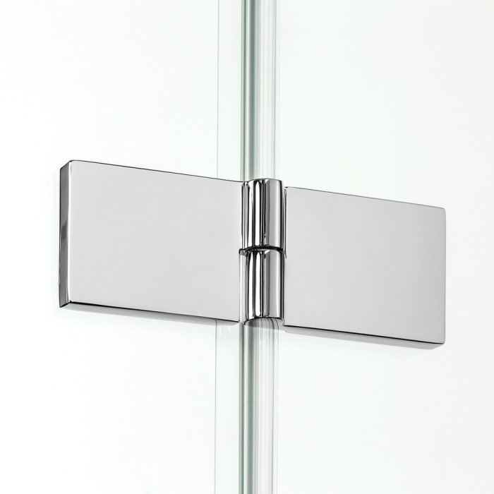 Дверь в нишу plus l 110x195, New trendy New soleo chrome, хром арт. D-0148A/D-0094B