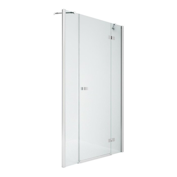 Дверь в нишу plus r 110x200, New trendy Reflexa chrome, хром арт. EXK-5077