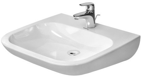 Duravit раковина медицинская 60х55см, d-code, 23136000002 цвет: белый