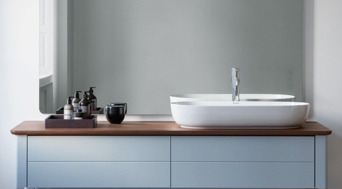 Duravit тумба напольная под столешницу, luv, lu9563r9797 цвет: светло-голубой