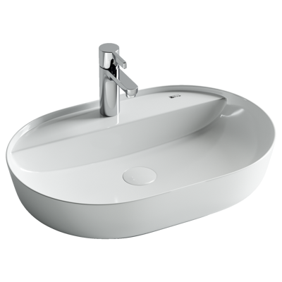 Ceramicanova раковина накладная modo, cn2004 цвет: белый