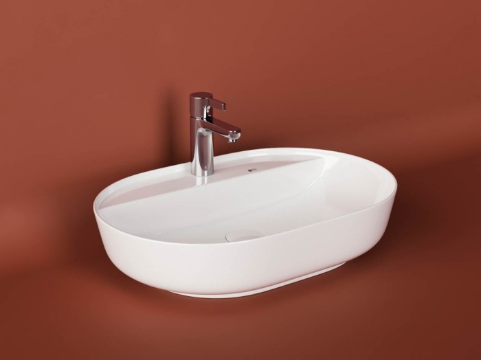 Ceramicanova раковина накладная modo, cn2004 цвет: белый