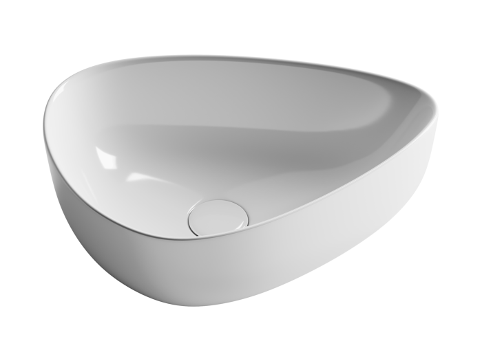 Ceramicanova раковина накладная element, cn5026 цвет: белый