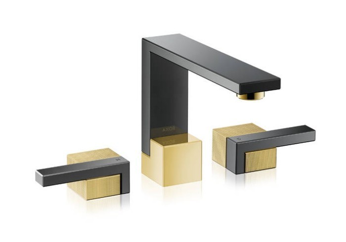 AXOR смеситель для раковины, Edge, полированный черный хром арт. 46051330