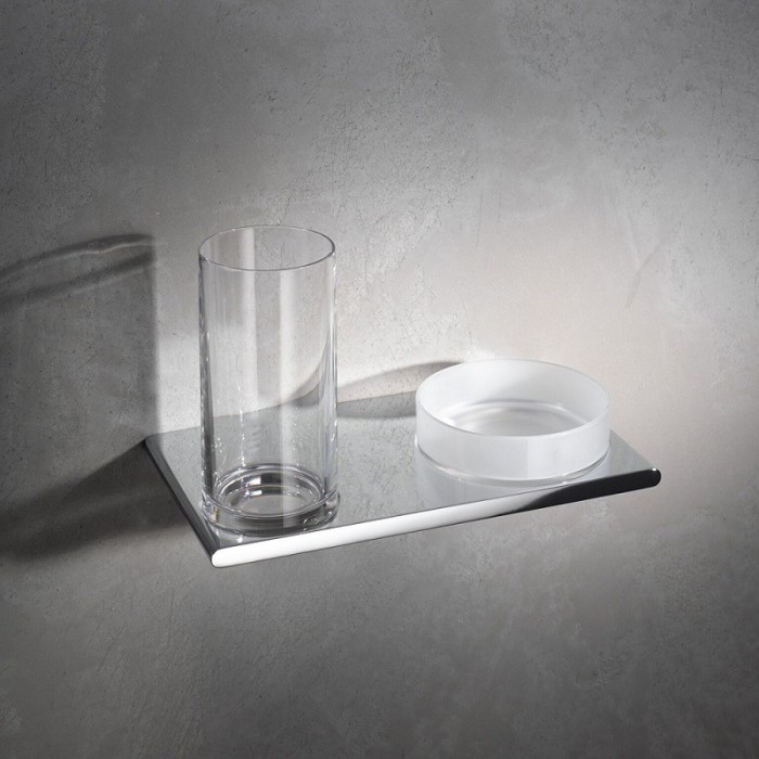 Keuco стакан с чашей для мелочей, edition 400, арт. 11554 019000