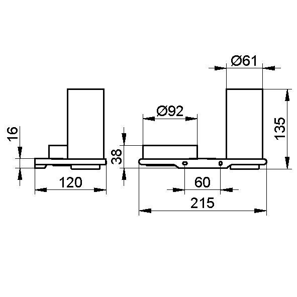 Keuco стакан с чашей для мелочей, edition 400, арт. 11554 019000