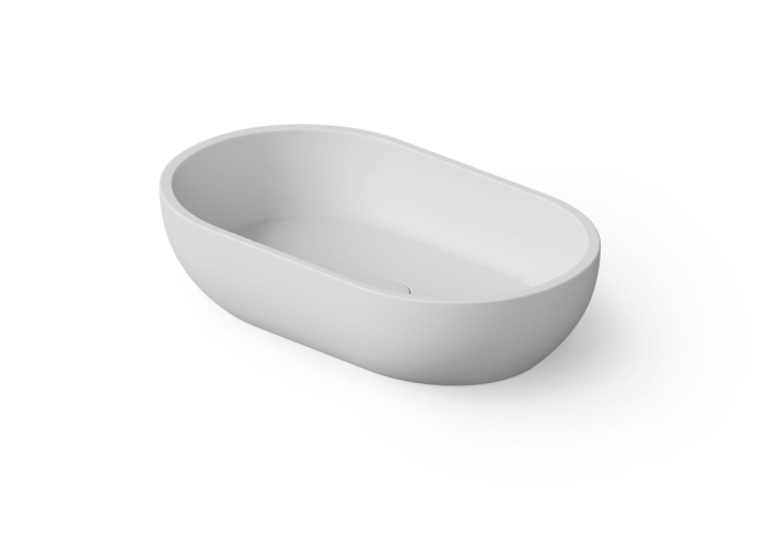 Накладная раковина 550х320хh130 мм, DEA Washbasins, белый арт. DD9033 550 18