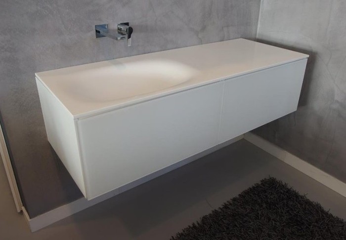 Keuco тумба подвесная под раковину слева с одним выдвижным фронтом, edition 11, трюфель арт. 31165 370000