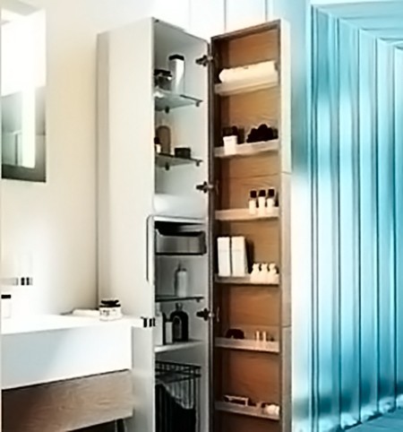 Keuco высокий шкаф-пенал, edition 300, белый альпийский арт. 30311 212102