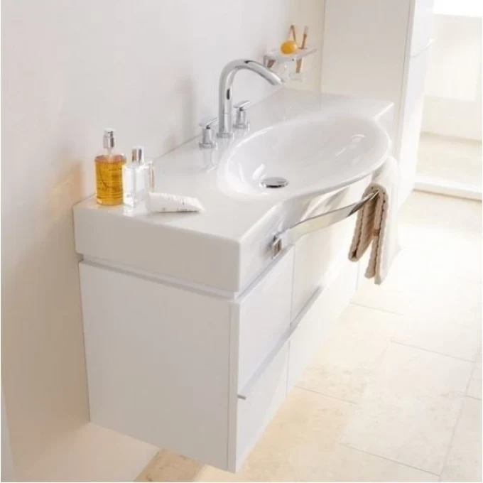 LAUFEN раковина подвесная new 90x51 с полотенцедержателем, PALACE - 8.1270.2.000.104.1