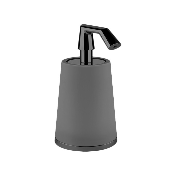 Gessi Дозатор для жидкого мыла, настольный, Cono, 45437#707 цвет: black metal brushed pvd