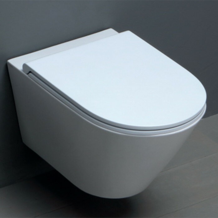 Azzurra Сиденье для унитаза Forma, FOR1800/F bi/cr цвет: белый