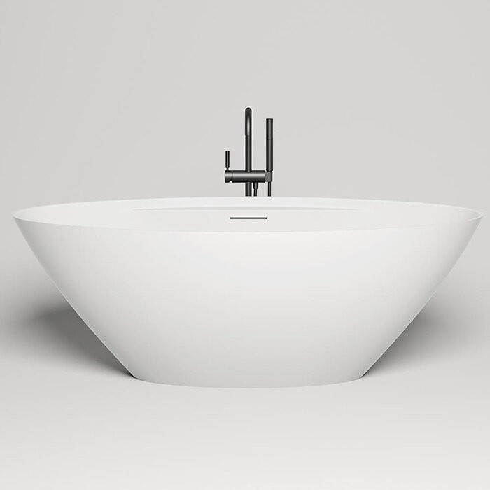 Salini ванна отдельностоящая 178x85,5, diva, 102221m цвет: матовый белый