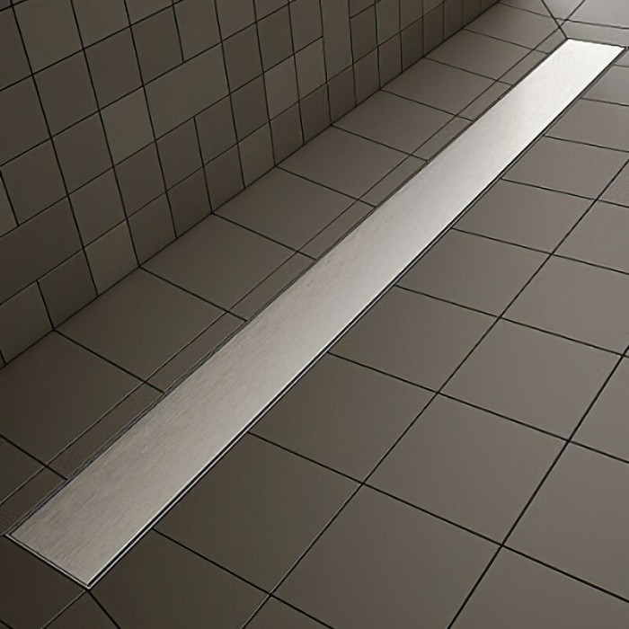 Radaway душевой лоток 85 с решеткой steel, RadаDrain - 5L085A/5R085S