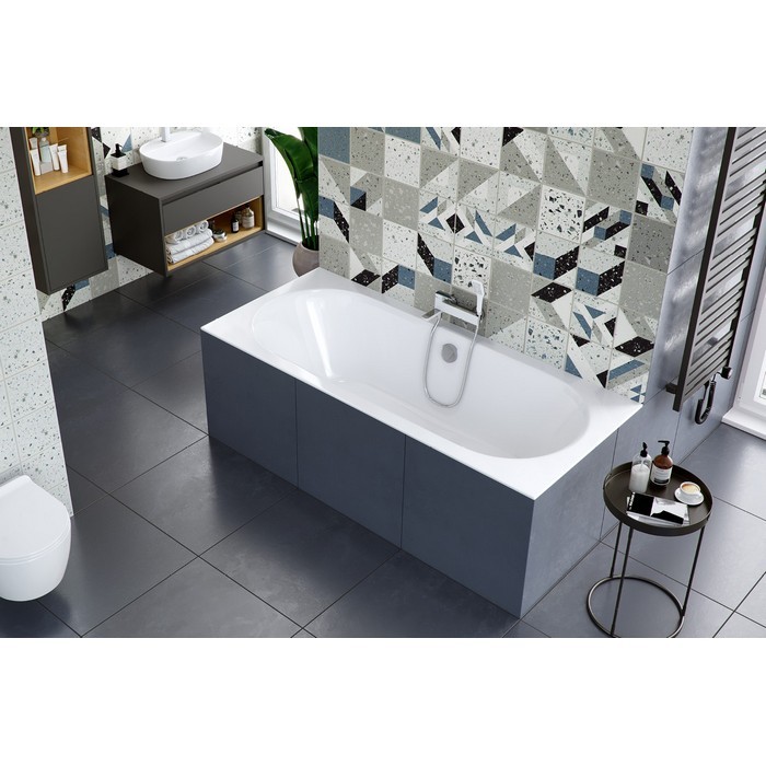 Встраиваемая ванна slim 170x75, Excellent Oceana, арт. WAEX.OCE17WHS