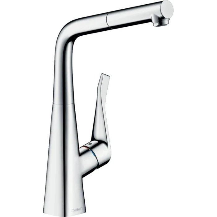 Hansgrohe смеситель для кухни, Metris M71, хром арт. 73828000