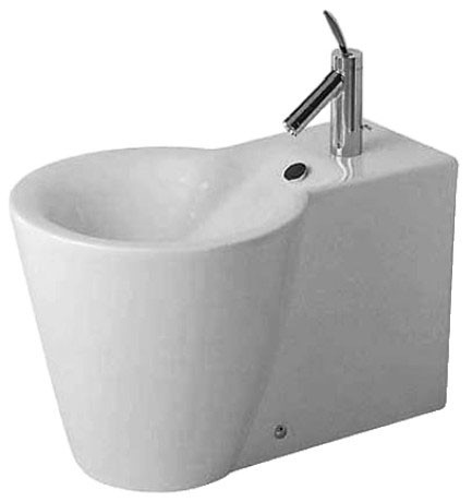 Duravit напольное биде, starck 1, 0274100000 цвет: белый глянцевый
