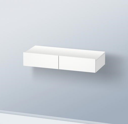 Duravit полка с двумя выдвижными ящиками, durastyle, ds8270 18 цвет: gres pietra grey opaco