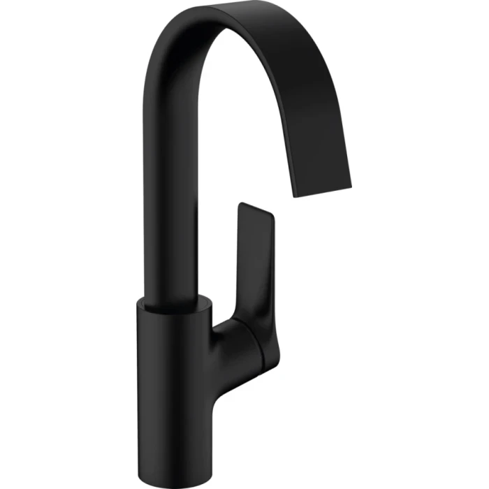 Hansgrohe смеситель для раковины без донного клапана, Vivenis, черный арт. 75032670