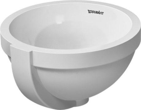 Duravit раковина встраиваемая снизу 32х32 см, architec, 0319270000 цвет: белый