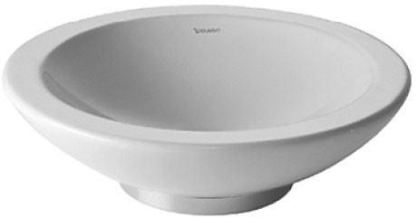 Duravit раковина встраиваемая сверху 40х40см, bagnella, 0451400000 цвет: белый