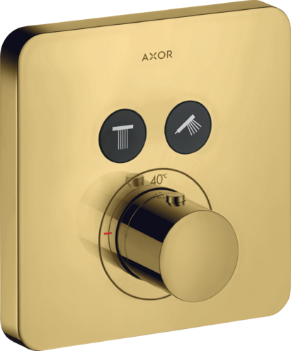 AXOR термостат для душа, ShowerSelect, золото арт. 36707990