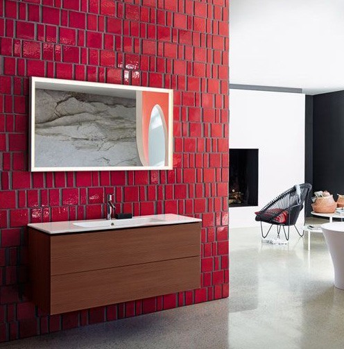 Duravit тумба подвесная под раковину, l-cube, lc624307979 цвет: орех натуральный