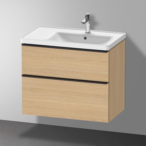 Duravit тумба подвесная под раковину 784 мм х 452 мм, d-neo, de435803030 цвет: натуральный дуб