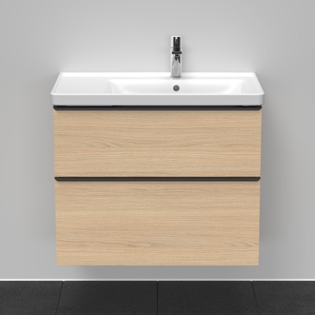 Duravit тумба подвесная под раковину 784 мм х 452 мм, d-neo, de435803030 цвет: натуральный дуб