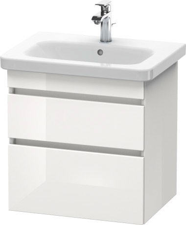 Duravit тумба подвесная под раковину, durastyle, ds648002222 цвет: белый глянцевый