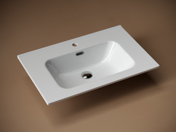 Ceramicanova раковина накладная element, cn7007 цвет: белый