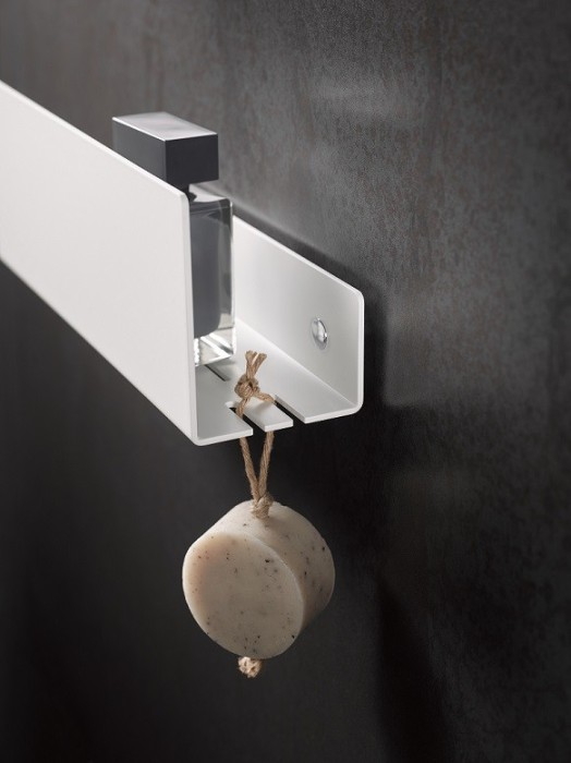 Keuco полочка для душа 101 мм х 320 мм х 120 мм, universal, белый арт. 24952 510000