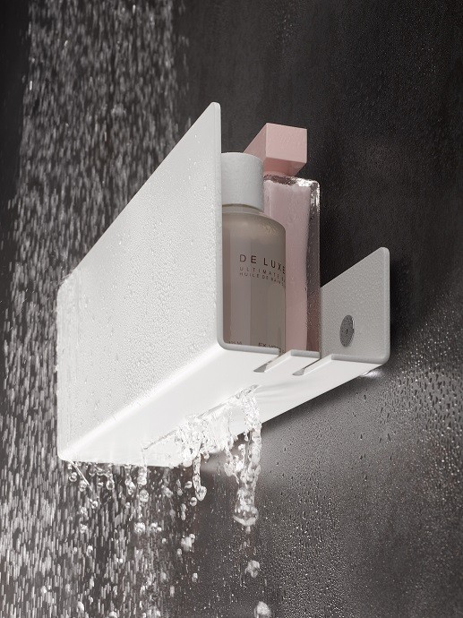 Keuco полочка для душа 101 мм х 320 мм х 120 мм, universal, белый арт. 24952 510000