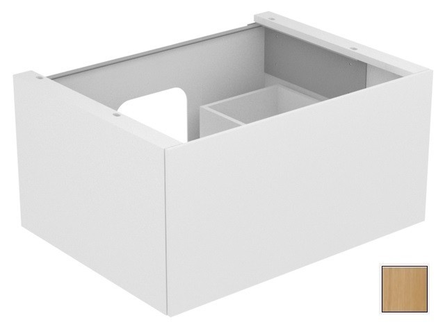 Keuco тумба подвесная под раковину с одним выдвижным фронтом, edition 11, дуб светлый арт. 31341 890000