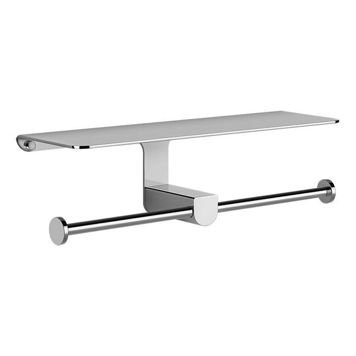 Gessi Держатель туалетной бумаги, двойной, Rilievo, 59450#031 цвет: хром