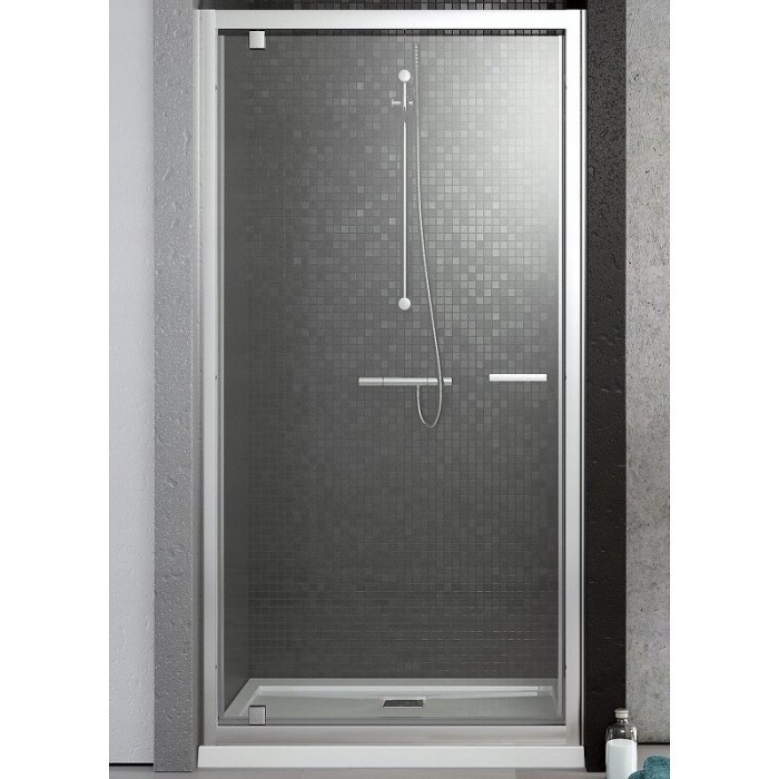 Radaway душевая дверь dw 70x190 профиль хром стекло прозрачное, Twist - 382000-01