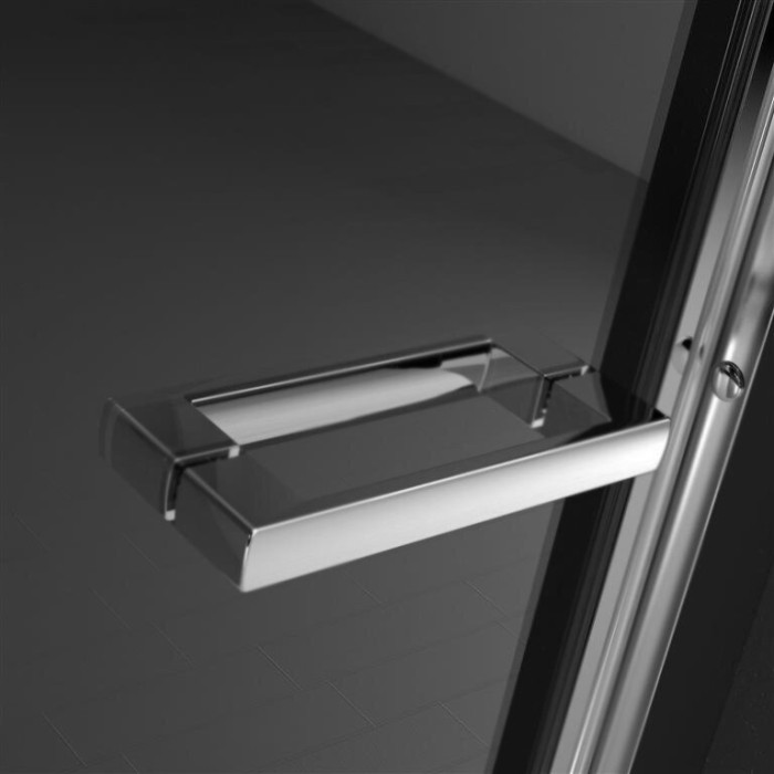 Radaway душевая дверь dw 70x190 профиль хром стекло прозрачное, Twist - 382000-01