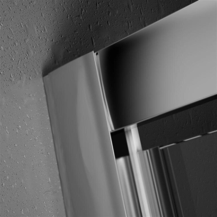 Radaway душевая дверь dw 70x190 профиль хром стекло прозрачное, Twist - 382000-01