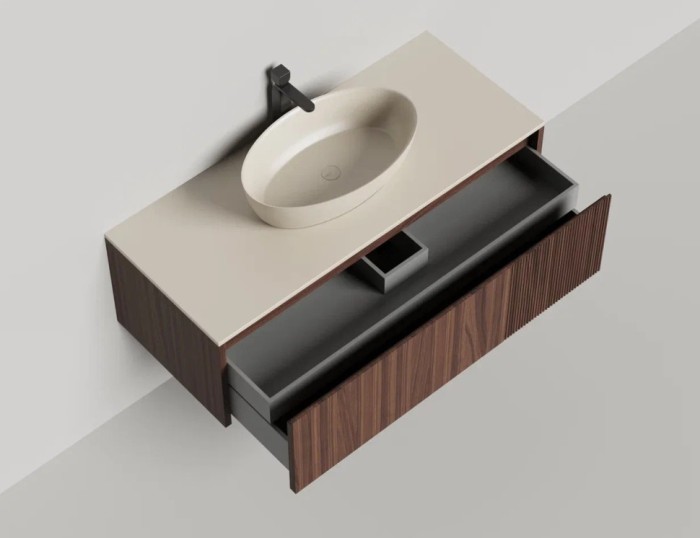 Salini подвесная тумба 1200, domino, 27d212 цвет: коричневый