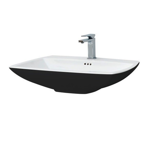ArtCeram раковина для ванной комнаты, jzl003 01 50 jazz цвет: черный