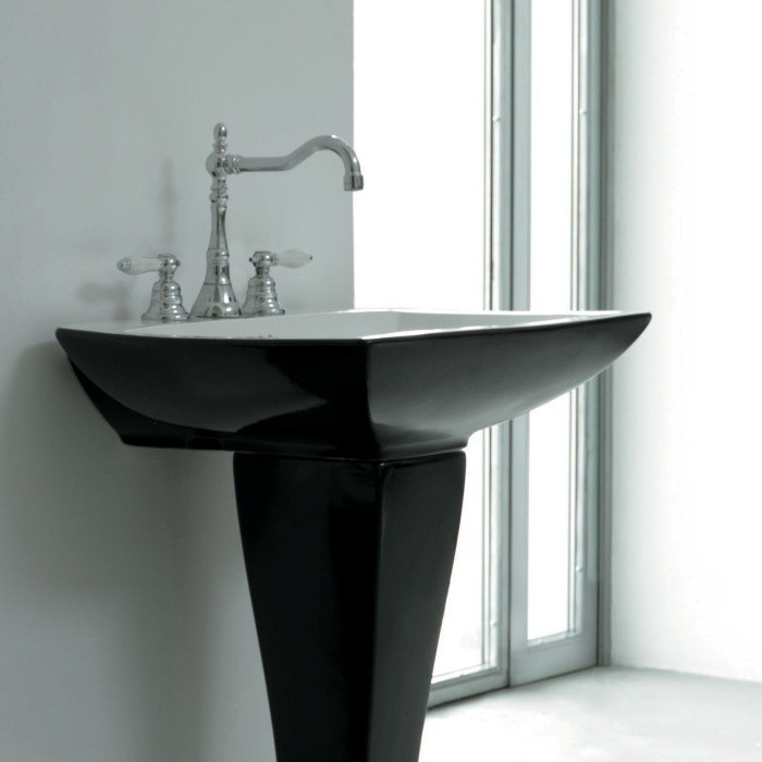 ArtCeram раковина для ванной комнаты, jzl003 01 50 jazz цвет: черный