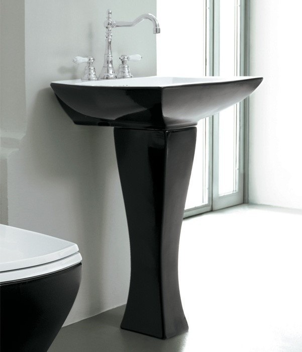 ArtCeram раковина для ванной комнаты, jzl003 01 50 jazz цвет: черный