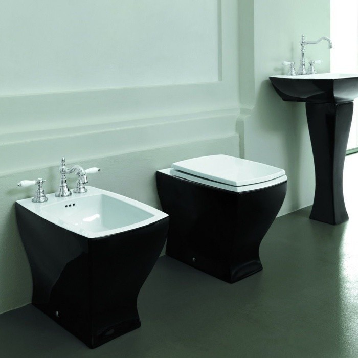 ArtCeram раковина для ванной комнаты, jzl003 01 50 jazz цвет: черный