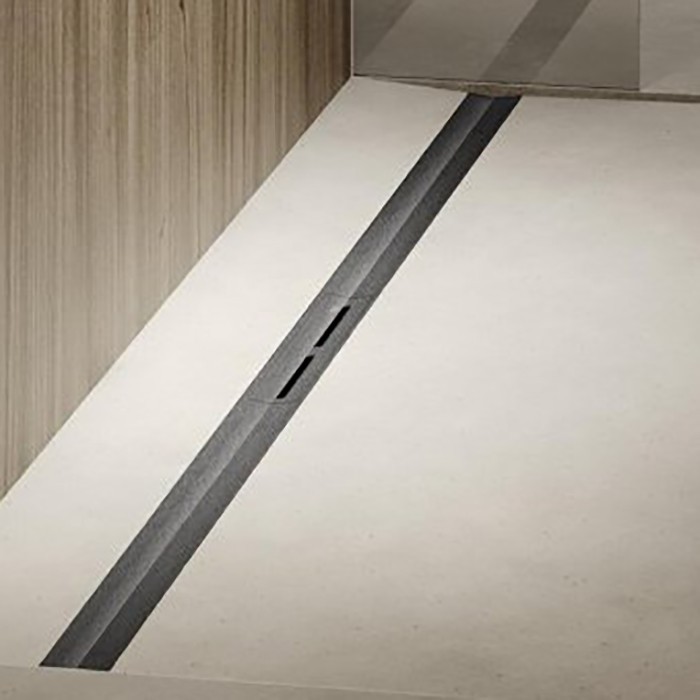 TECE дренажная система 90см, pvd brushed stainless steel, black/сатин, черный, drainprofile - 670921